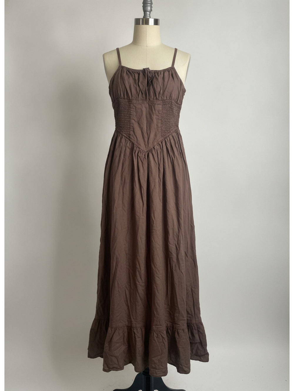 Dizzy lizzy basque waist fall witchy cottagecore festival midi dress m